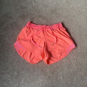 Lululemon shorts size 4 hot pink never worn
